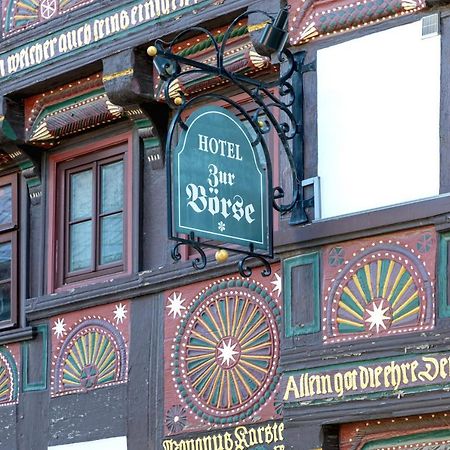 Altstadthotel Zur Boerse Goslar Exteriér fotografie